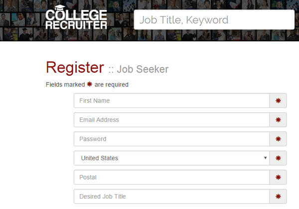 college recruiter