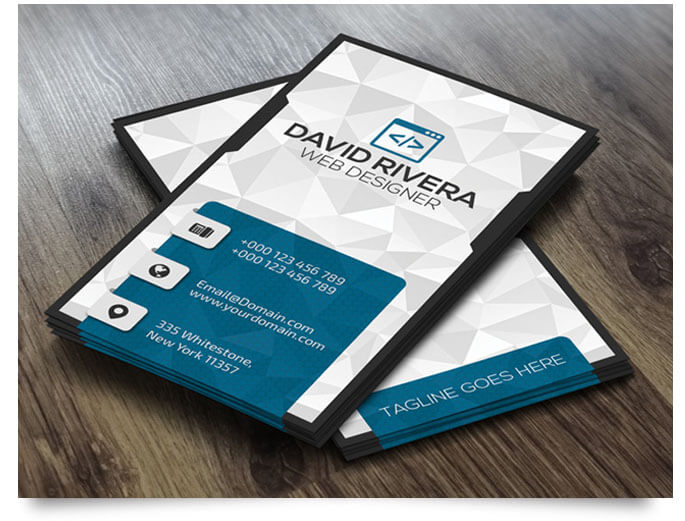 free psd business card template