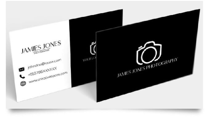 minimal business card