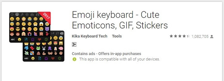 emoji keyboard android
