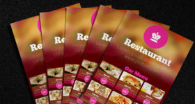 restaurant brochure feature image