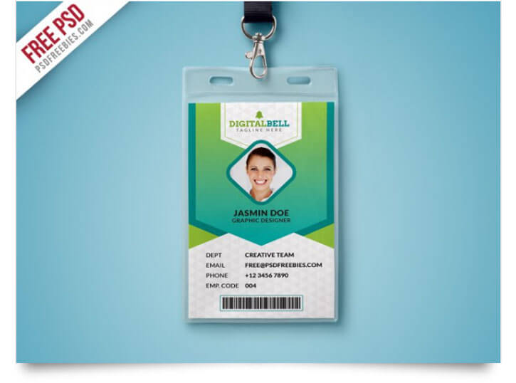 student photo identity card template