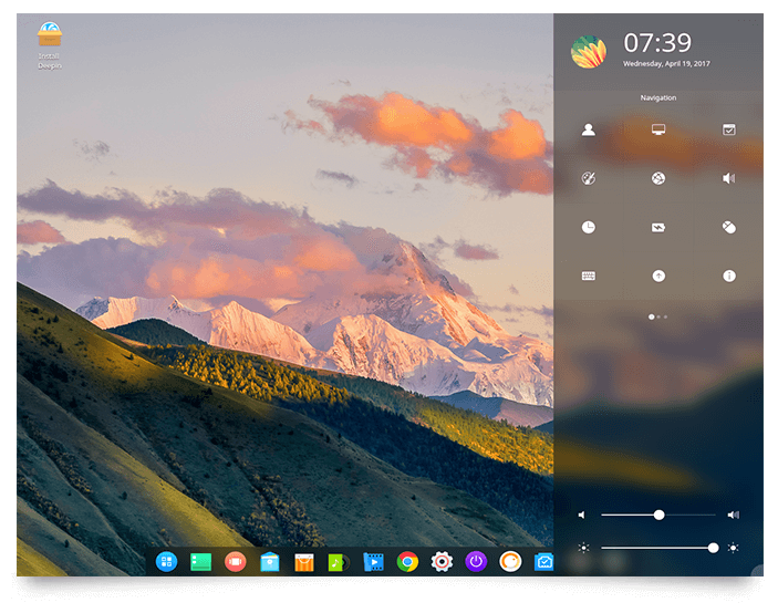 deepin os