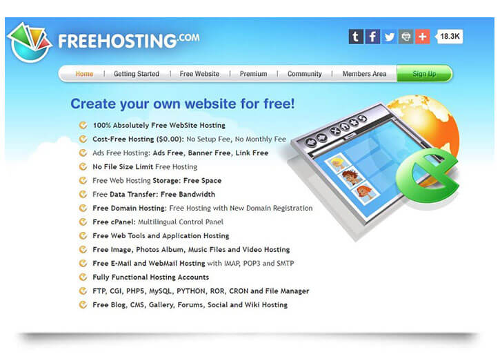 free hosting