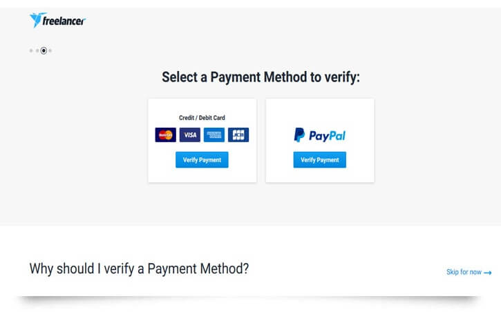 payment method page