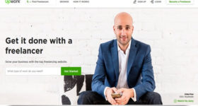 upwork homepage