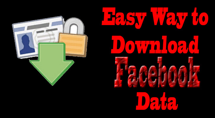 Download facebook data