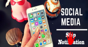 Stop social media notification