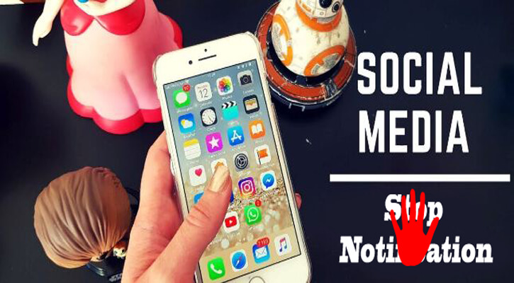 Stop social media notification
