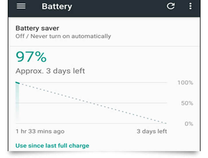 smartphone battery option