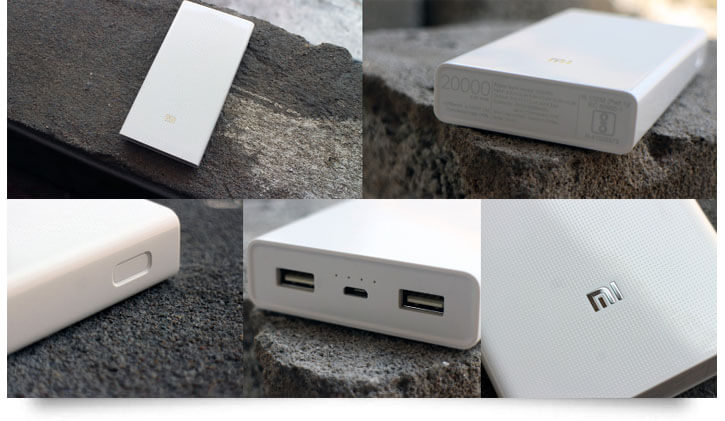 Xiaomi Mi 2 Powerbank outlook