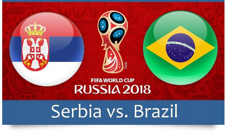 brazil serbia match