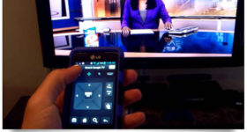 controlling tv with smartphone