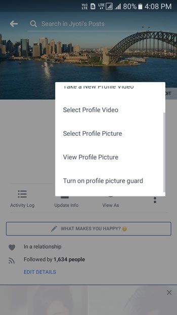 How to add a Frame and Protect Facebook Profile Picture