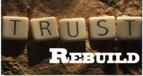 Rebuilding trust in relationship