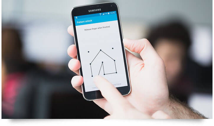 smartphone lock pattern