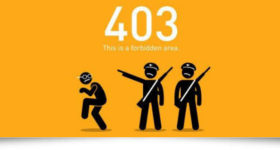 403 forbidden error