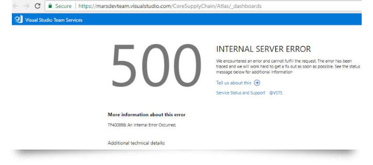 500 error how is it look like