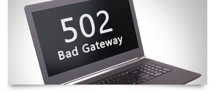 502 gateway bad response error