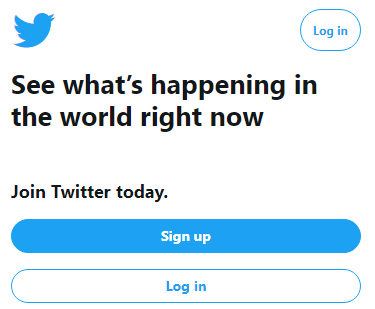 twitter signup