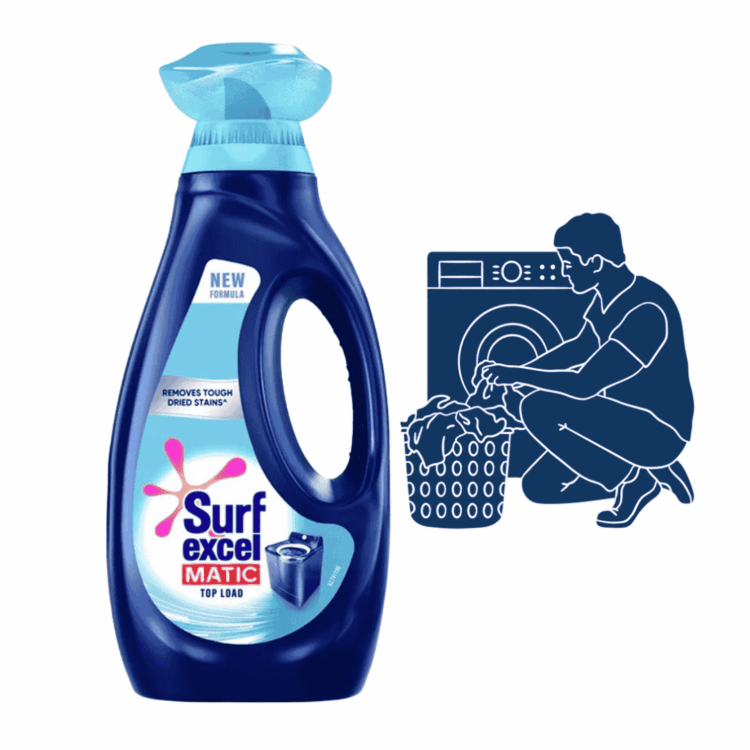 Surf Excel Matic-Liquid Detergent 1L