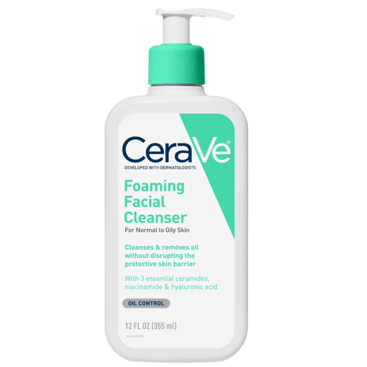 CeraVe Foaming Cleanser for normal to dry skin