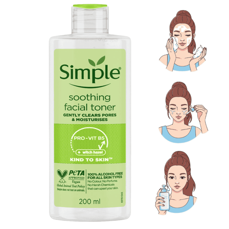Simple Soothing Facial Toner