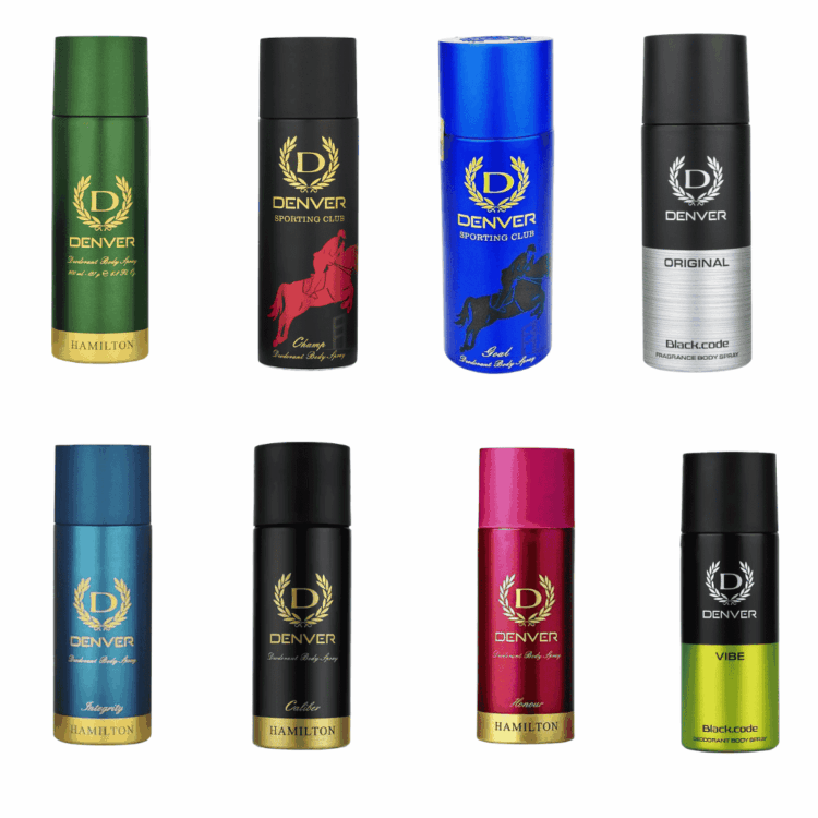 denver deodorant body spray men