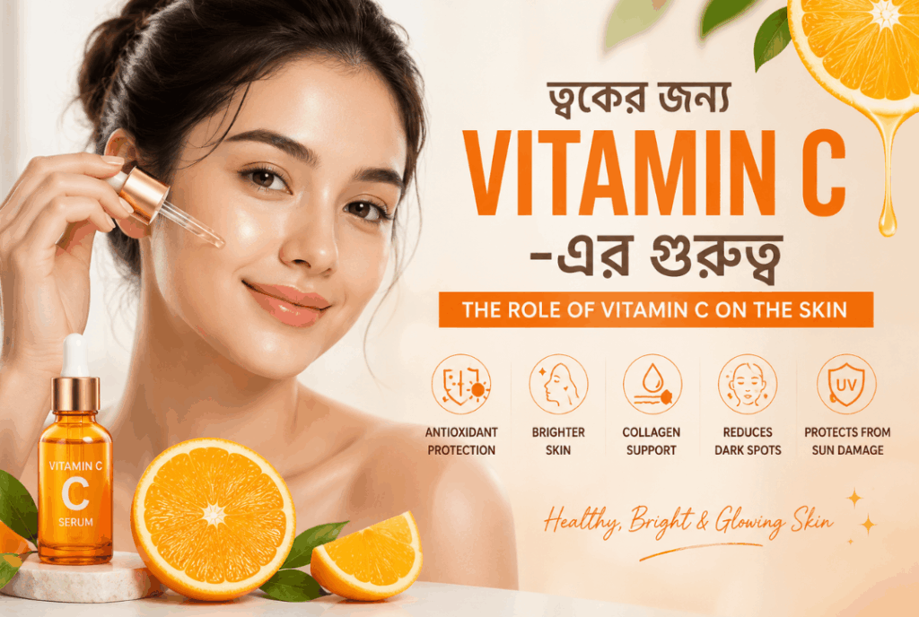 ত্বকের জন্য ভিটামিন C